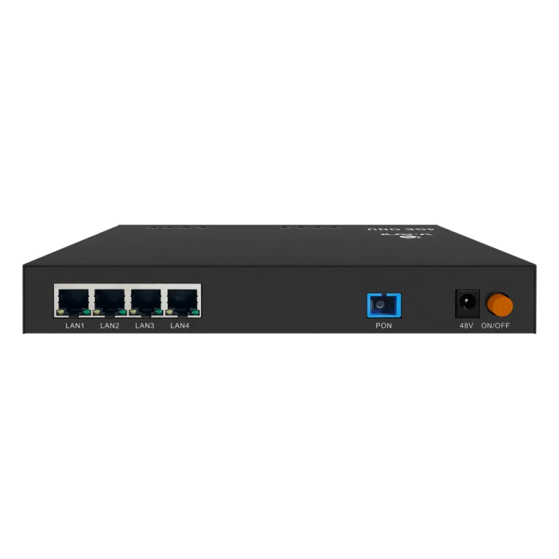 ONU Dual EPON/GPON / 4 Puertos PoE 802.3af/at Gigabit / 1 Puerto SC/UPC