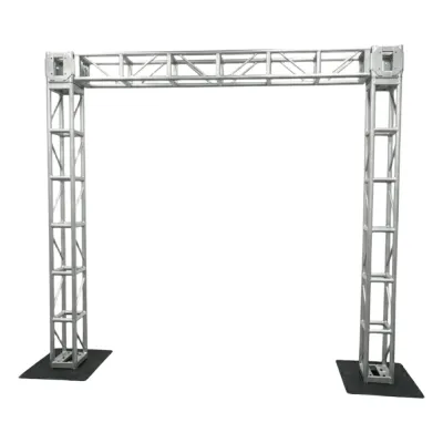 PORTERIA DE ALUMINIO DE 3 METROS DE ALTO POR 3 METROS DE LARGO PARA VIDEOWALLS Y LUCES DE ESCENARIO