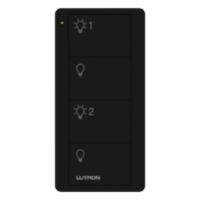 Control Pico de 4 botones para iluminación, inalámbrico Clear Connect, compatible con Caseta Wireless y RadioRA 2