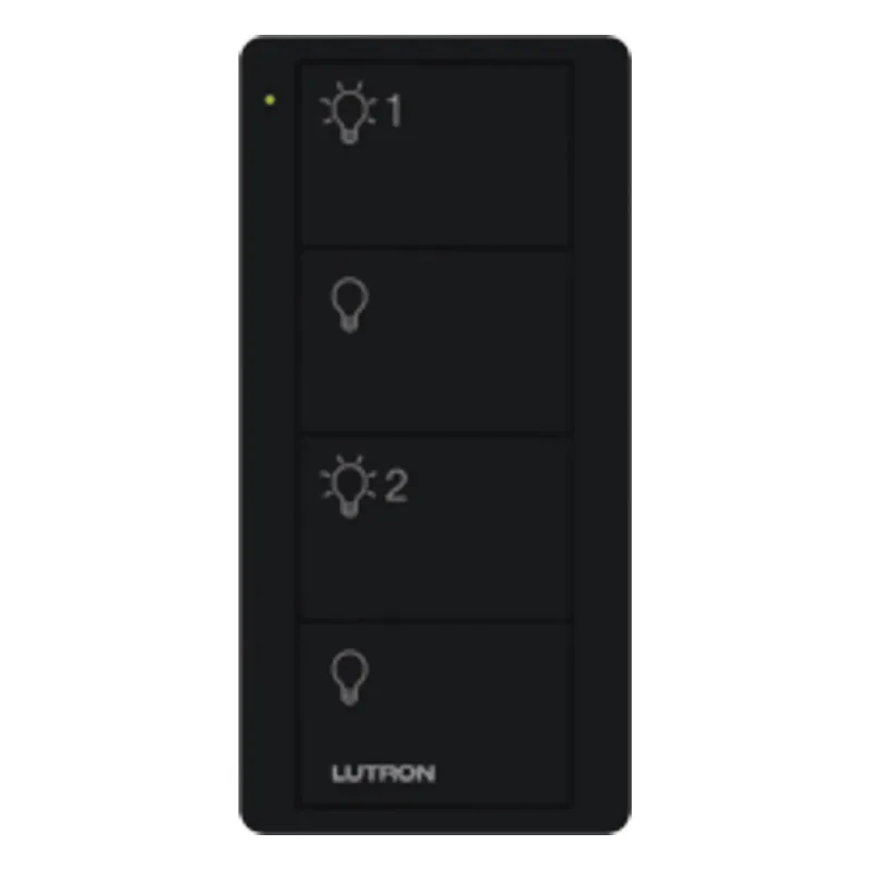 Control Pico de 4 botones para iluminación, inalámbrico Clear Connect, compatible con Caseta Wireless y RadioRA 2