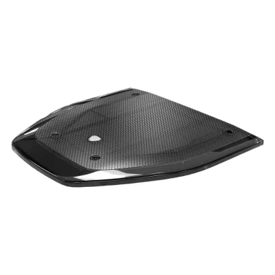 Domo lateral de reemplazo para barra de luces SP216 de la Marca SignalPro, Color Negro