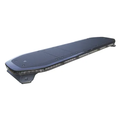 Barra de luces de 48", 216 LED, Dual Color, Programable, Rojo/Azul/Ámbar/Claro, Ideal para Equipar Unidades de Seguridad Publica con Domos Negros