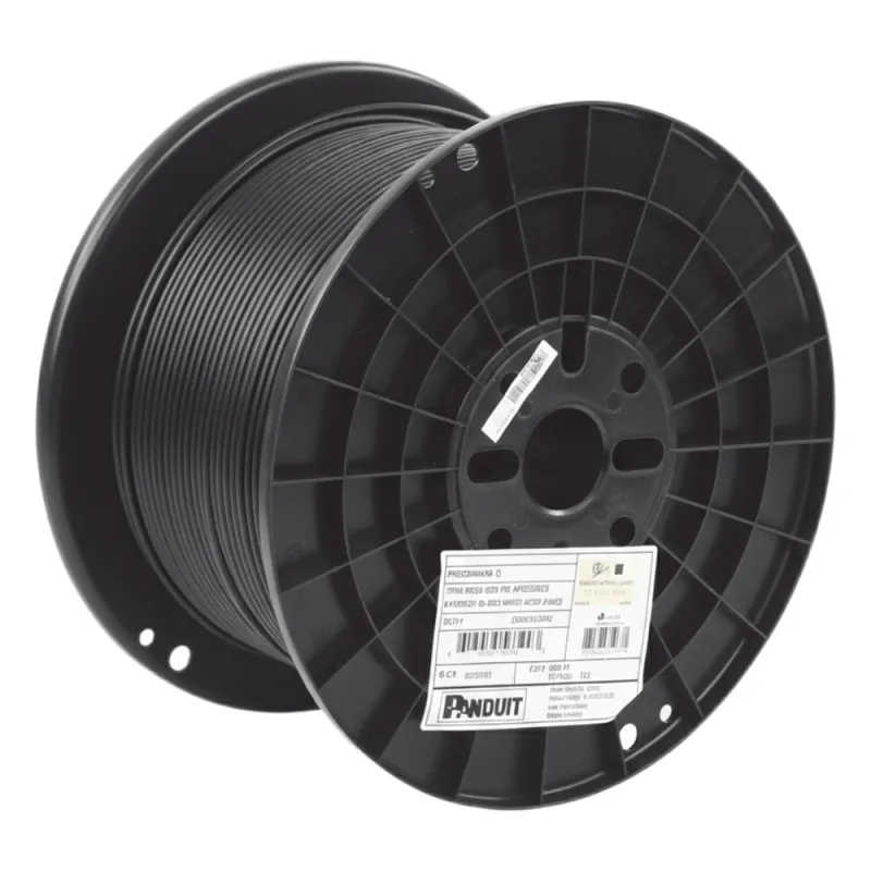 Bobina de Cable UTP de 4 Pares, Vari-MaTriX HD, Cat6A, 23 AWG, CMR (Riser), Color Negro, 305 Metros (1000 Pies)