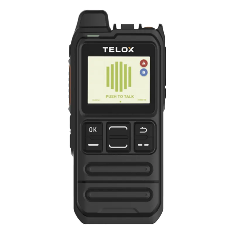 Kit Radio PoC LTE TELOX MT100 con servicio TASSTA TFLEXPTT y SIM YOBI 1GB por 12 meses / Audio 3W / IP54 / Batería 4000 mAh / GPS / Cifrado AES-256