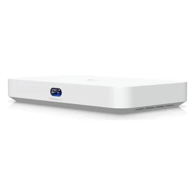 UCG Fiber Cloud Gateway de 10G de Escritorio con Switch Integrado de 4 Puertos 2.5 GbE y 1 Puerto 10G SFP+, Compatibilidad Total con Full Stack UniFi