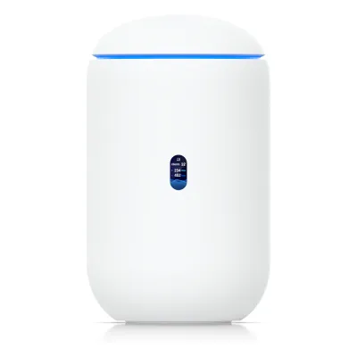 Dream Router 7 Cloud Gateway de 10G de Escritorio con WiFi 7 Integrado, Switch de 4 Puertos, Almacenamiento microSD y Compatibilidad Total con Full Stack UniFi