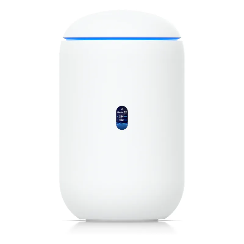 Dream Router 7 Cloud Gateway de 10G de Escritorio con WiFi 7 Integrado, Switch de 4 Puertos, Almacenamiento microSD y Compatibilidad Total con Full Stack UniFi