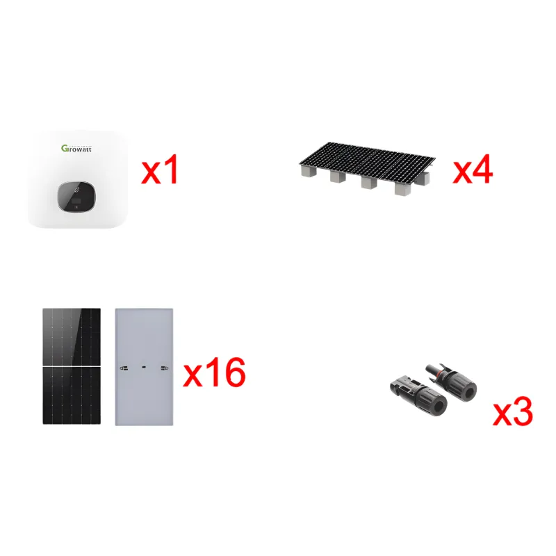 Kit Solar Interconexión / 10kW 220Vca / Incluye Inversor, Paneles Solares, Montaje y Conectores