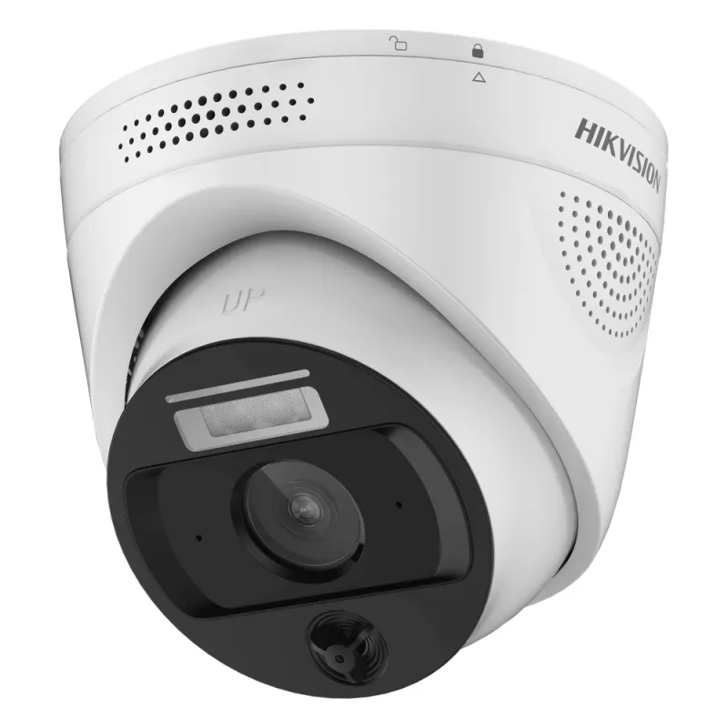 (HikFire) Cámara IP 4 Megapíxel / Detección de Temperatura sin Contacto / Exterior IP66 / Compatible con Hik-Connect / Micrófono y Bocina para Audio de dos Vías