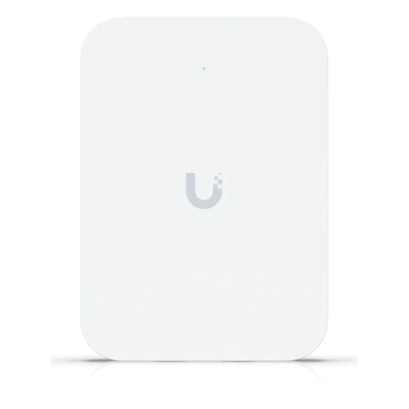 U7 In-Wall WiFi 7 Doble Banda para Interiores, con Cobertura de hasta 115 m², Capacidad para 200 Usuarios y Diseño Optimizado para Entornos de Hospitalidad