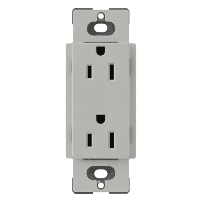 Receptáculo dúplex de pared de 15 amperios