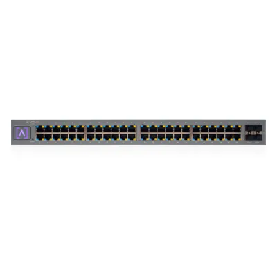 Switch Administrado 48 Puertos PoE+ / 740W PoE Budget / 16 Puertos 2.5 Gbps + 32 Puertos 1 Gbps / 4 Puertos SFP+ 10 Gbps / Bluetooth Setup / Cloud Management / VLAN Stacking / Rackmontable