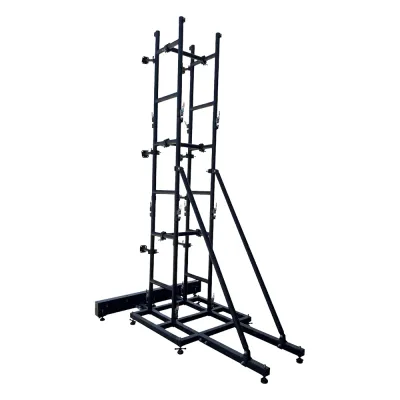 Kit Montaje Videowall 50x50 cm a Piso | Hasta 5m Altura | Soporte Inclinado | HIKVISION