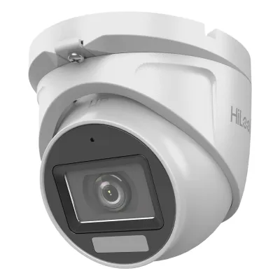 [Dual Light + ColorVu] Turret TURBOHD 2 megapixel / 30 mts IR + 20 mts luz blanca/ Lente 2.8 (100° de Visión) / Exterior IP66 / Audio por Coaxitron / TVI-AHD-CVI-CVBS / Metal / Smart-Hybrid Light