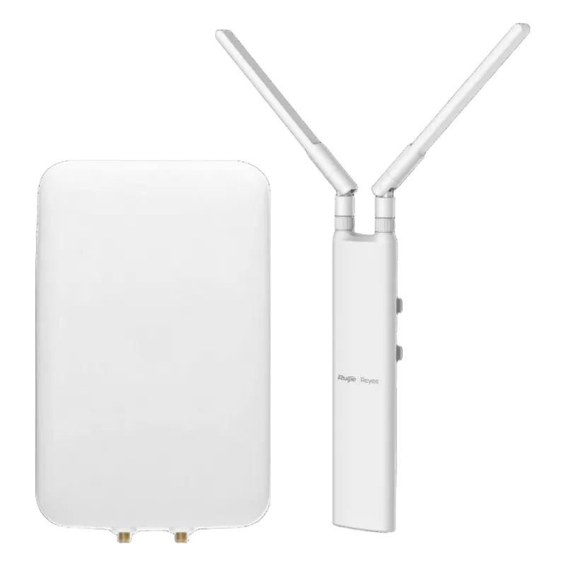 Punto de Acceso Mesh para Exterior, Wi-Fi 5 802.11ac Sectorial 90° IP65, Compacto con Antena Externa