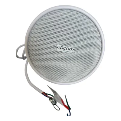 Altavoz Colgante 5" | 10-20W | 70/100V | Respuesta 130-18KHz | Blanco | Sensibilidad 90dB