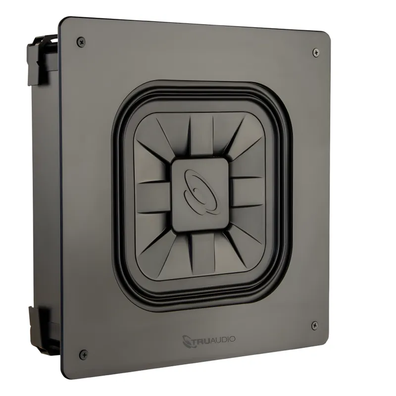 Subwoofer In-Wall 10" | 250 Watts | Sensibilidad 83 dB | Respuesta de Frecuencia 45-90 Hz | Salida Máxima 107 dB | Impedancia 4Ω