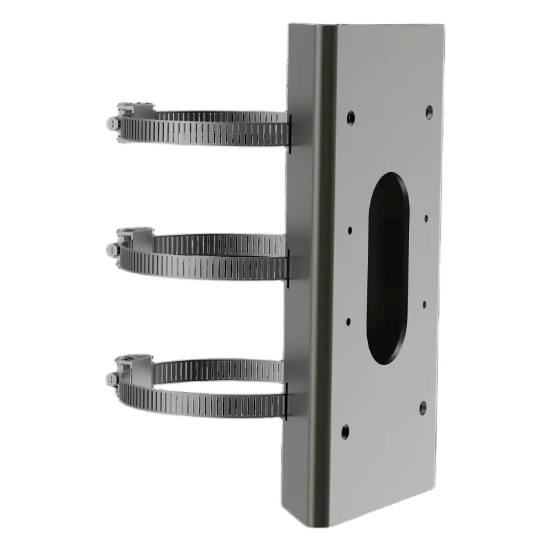 Soporte de Montaje Poste / Acero Inoxidable / Diámetro 67-127 mm/ Compatibilidad con DS-TCG406-E
