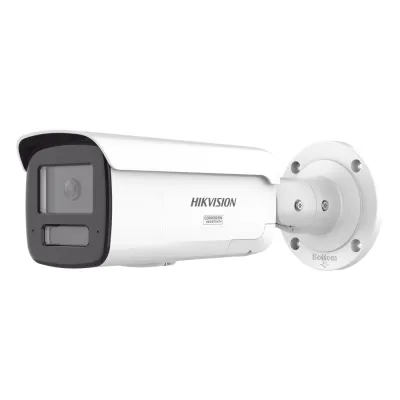 [Dual Light + ColorVu 3.0 + HikAI] Bala IP 4 Megapixel / Lente 4 mm / 60 mts IR + Luz Blanca / Exterior IP67 / WDR 130 dB / ACUSENSE 3.0 / Metal / NEMA 4X / ACUSEEK