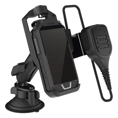 Base para Vehículo Compatible con RugGear RG725 y RG750, Incluye Puerto de Carga
