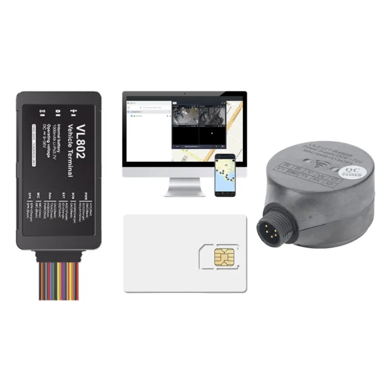 Kit localizador vehicular / 4G LTE / BLE / RS485 / Audio dos vias (requiere accesorios) / incluye SIM500MB2Y, Plataforma EPCOMGPSCODE y UL212 Sensor ultrasonico
