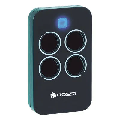 Control Remoto de Cuatro Canales Para Motores Rossi / Frecuencia de 433 Mhz