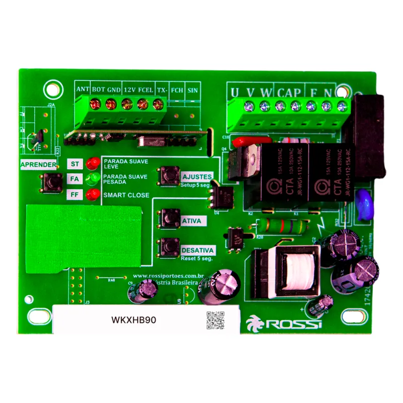 Tarjeta Electronica NKXH30 433 MHZ (Turbo) / Para Motor ROSSI E-15582