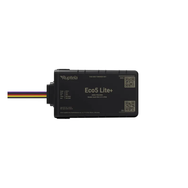 Localizador y Rastreador Vehicular GPS IP68 Sumergible / LTE Cat1 y LTE-M con Respaldo 2G / GNSS U-blox M10 / Bluetooth BLE 5.0 / Batería Interna de Respaldo / Detección de Interferencias (Jammer) / Alimentación 9-97 V / Cuatrimotos, Motos, RZR y Todo