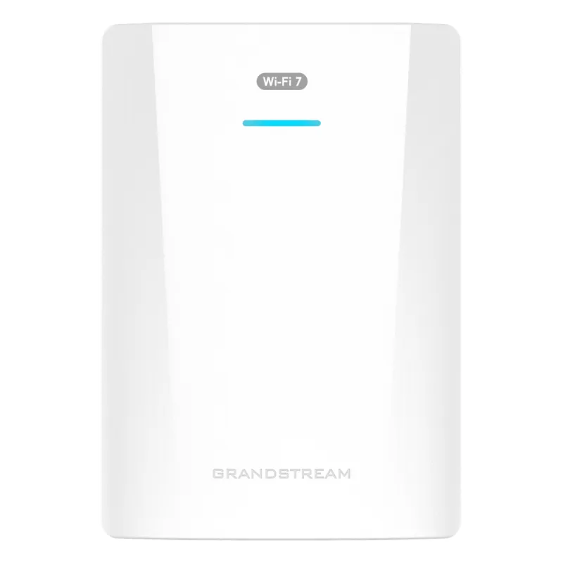 Punto de Acceso Wi-Fi 7 para Pared / GWN7670WM / MIMO 2x2:2 DL-UL OFDMA / Modulación 4096 QAM / 2.5G Ethernet PoE+ / Hasta 256 Clientes / QoS Avanzado / Cobertura 175 mts / Gestión Integrada y en la Nube