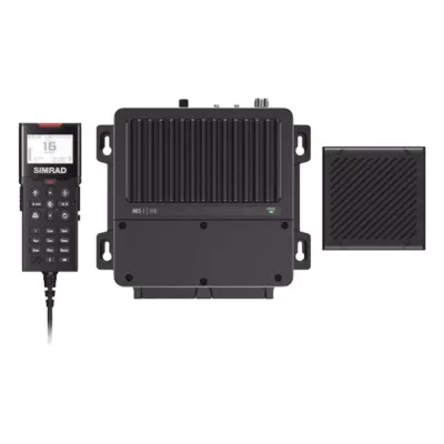 Radio Marina Simrad VHF / Homologación DSC Clase D / Conectividad NMEA 0183 y NMEA 2000 / Receptor GPS Integrado / Función Track Buddy
