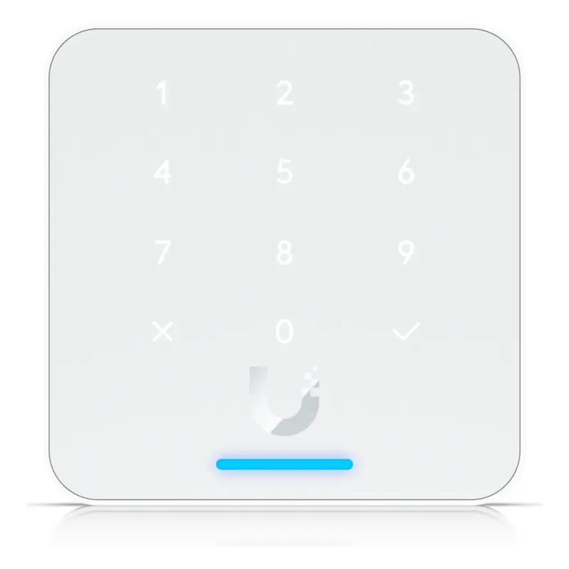 Lector de Acceso G3 Flex con Teclado y NFC, Compatible con App UniFi Identity y Touch Pass, Uso con Guantes o Humedad, Resistencia IP55 y Alimentación PoE