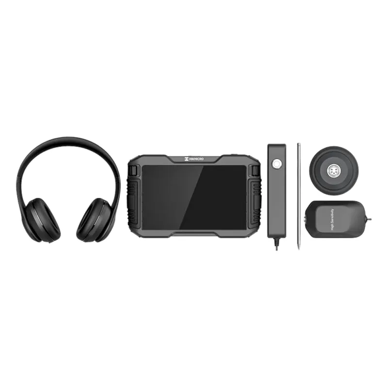 AD21P- Cámara de Imagen Acústica Portátil / DETECTAR FUGA DE AGUA / Pantalla táctil de 7" / IP66 PANTALLA IP54 SENSOR PORTATIL
