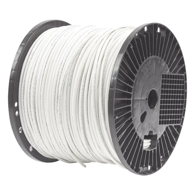 Bobina de Cable UTP de 4 Pares, Vari-MaTriX HD, Cat6A, 23 AWG, CMR (Riser), Color Blanco, 305 Metros (1000 Pies)