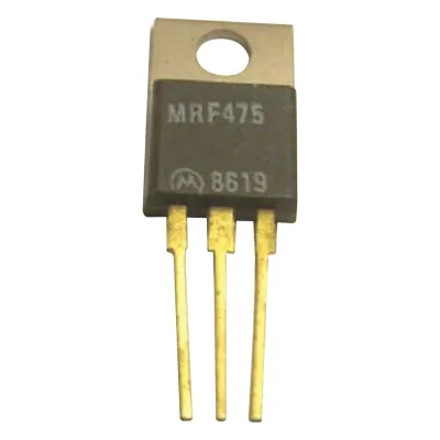Transistor NPN de Potencia RF, Silicio de 30 MHz, 13.6 Vcc, 4.0 Amp. 10 Watt, TO-220AB.