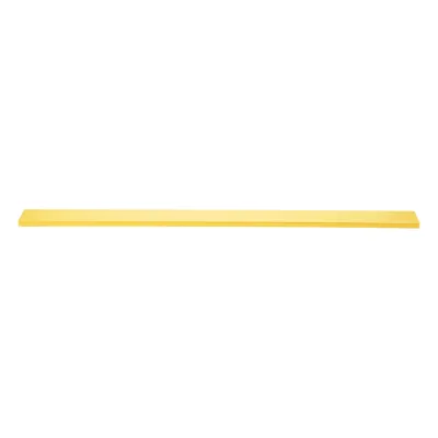 Tapa para Canaleta Ranurada Tipo H, de 2 in de Ancho, 3048 mm de Largo, Color Amarilo