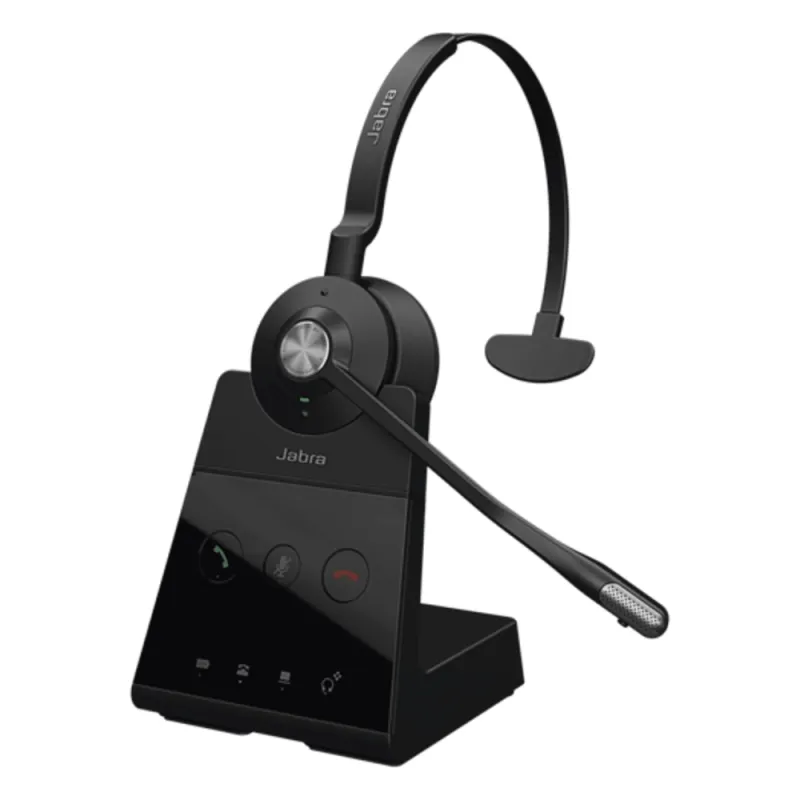 Engage 65 SE Mono con conexión DECT y USB, ideal para entornos con necesidad de seguridad o de mucha densidad (9653-553-125)
