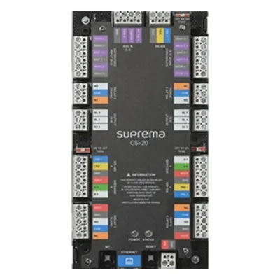 CoreStation (CS20) Panel de Control de Acceso /para 2 puertas / Compatible con Sistema de Elevadores