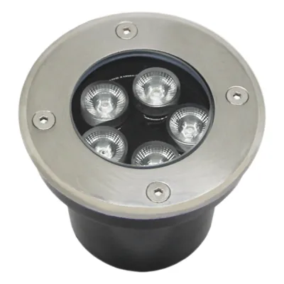 Luminario Empotrar en Piso con Luz Blanca Fría/ Temperatura de Color 6500K / Multivoltaje 110-240V~ 60Hz / Ángulo de Luz 36° / Aleación de Aluminio y Vidrio Templado / Uso en Exterior IP66 / No Dimeable