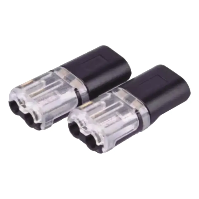 Bolsa con 25 conectores / Enchufables / Para 2 cables / compatibles en calibre 22 al 18 AWG
