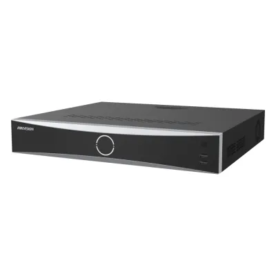 [Acusearch] NVR 12 Megapixel (4K) / 16 canales IP / 16 Puertos PoE+ / AcuSense (Evita Falsas Alarmas) / Reconocimiento Facial / 4 Bahías de Disco Duro / Switch PoE 300 mts / HDMI en 4K / Alarmas I/O