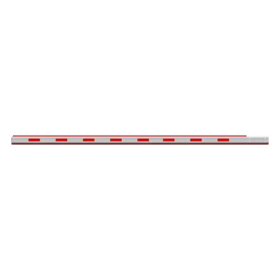 Brazo Recto 4 mts / Iluminación Rojo-Verde para Barreras Hikvision DS-TMG320 / Octagonal Recto