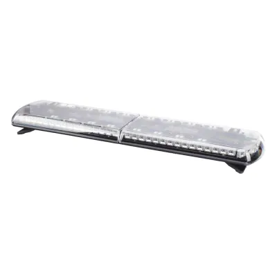 Barra de Luces de 130 LED, Serie 12 , Dual Color Frontal: Rojo/Azul/Blanco, Trasero: Rojo/Azul Ambar, 48 Pulgadas