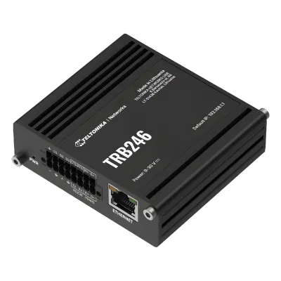 Gateway IoT Industrial/ Doble SIM 4G/ conexión RS232-RS485/ 1 Puerto configurable LAN-WAN