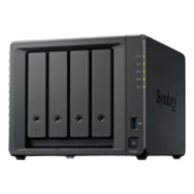 NAS Dispositivo de Protección de Datos Synology ActiveProtect DP340 | 14.5 TB de Capacidad de Copia de Seguridad | RAID 5 con 4 HDD de 8 TB | RAID 1 con 2 SSD de 400 GB | Puerto RJ-45 de 10 GbE | Protección contra Ransomware | Inmutabilidad