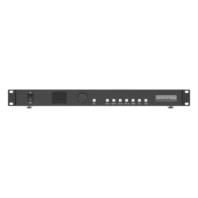 Controlador de Video LED VC4 / 4 Puertos Gigabit Ethernet / Entradas HDMI 1.3, DVI, VGA, CVBS / Salida Máxima 2.6 MP / Compatibilidad con RS232