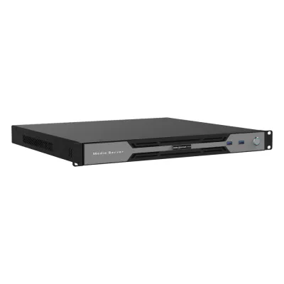 Servidor de Medios ET1S-G / 1x Salida 4K×2K@60Hz / 4x Salidas HDMI 1.3 / 1x Salida DP 1.2 / 16 GB RAM / 250 GB SSD / Windows 10 Enterprise LTSC / Kompass FX1