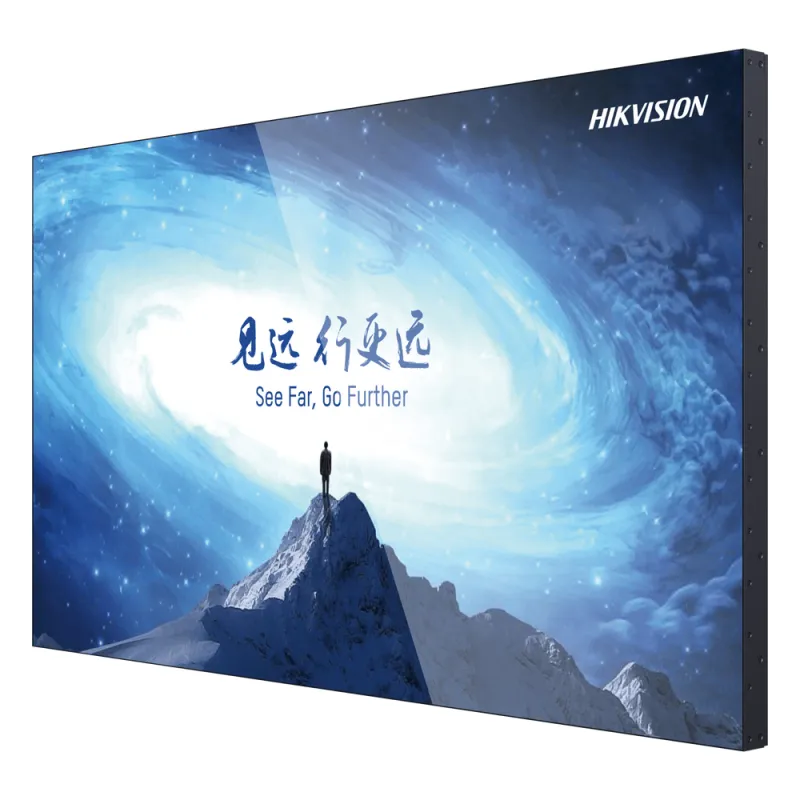 Pantalla LCD 65" 4K para Videowall / Entrada HDMI - VGA - DVI - DP / Monitor Robusto / Bisel Delgado (3.5 mm) / Daisy Chain (Conexion en Cadena sin Software)
