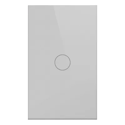 Apagador Inteligente ZigBee / 1 Gang / 800 W / 100-250 V / Vidrio Templado / Cable Neutro Opcional / Control por App y Voz vía Hub
