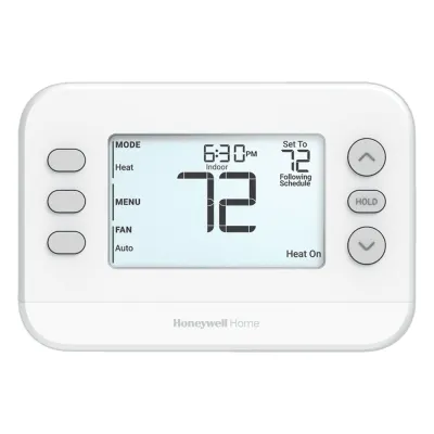 Termostato programable FocusPRO P200 para sistemas de bomba de calor 3H/2C o convencionales 2H/2C, con calefacción radiante y combustible dual