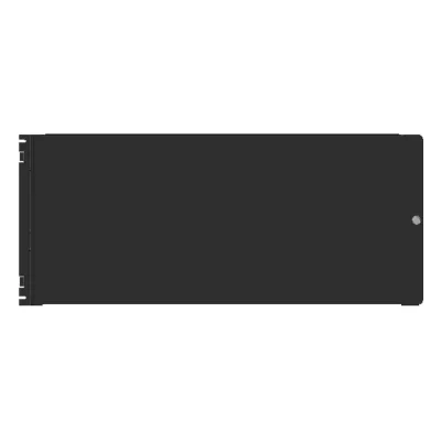 Placa cubierta para compartimento de baterías y fuente de alimentación, gabinetes serie CAB-5 de NOTIFIER